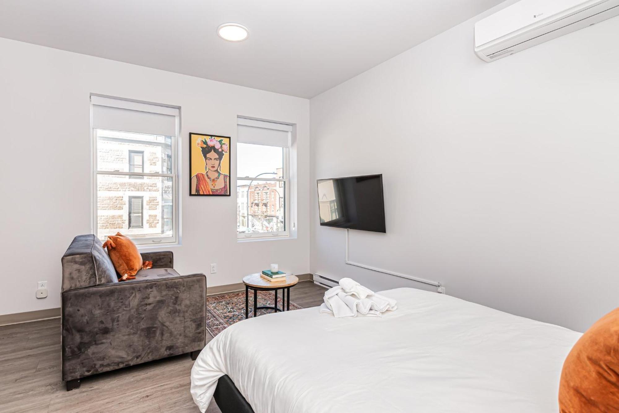 Wonderful New Studio Close To Mount Royal By Den Stays Montréal Zimmer foto